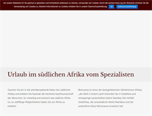 Tablet Screenshot of madiba.de